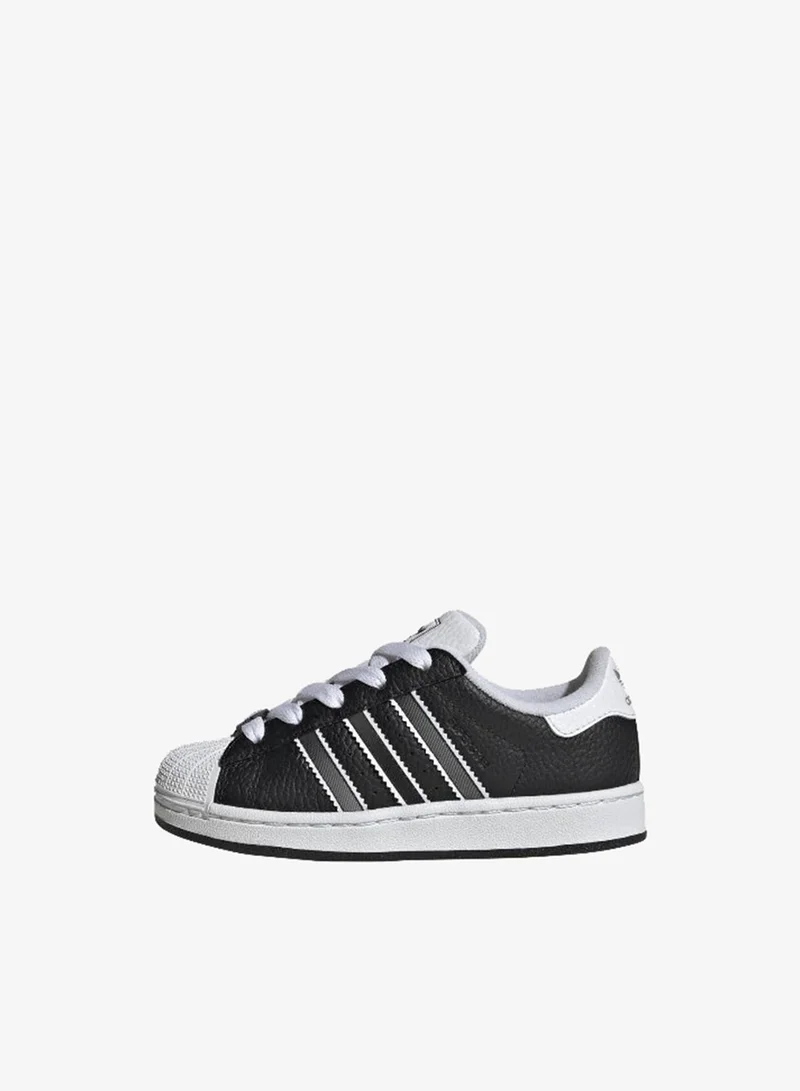 Adidas Originals CBLACK/MSILVE/FTWWHT adidas Superstar Ii C Black Originals Shoes  | Best Price UAE